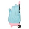 Mochila Escolar con Ruedas Furby Azul cielo 33 x 45 x 22 cm