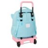 Mochila Escolar con Ruedas Furby Azul cielo 33 x 45 x 22 cm