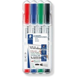 Set de Rotuladores Staedtler LUMOCOLOR 4 Piezas (10 Unidades)