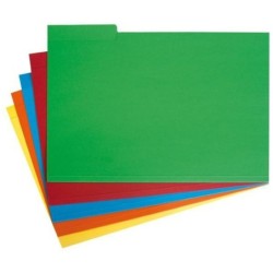 Set de Subcarpetas Grafoplas Amarillo A4 50 Piezas (5 Unidades)