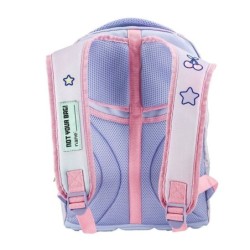 Mochila Escolar Stitch Lila 41 cm