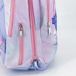Mochila Escolar Stitch Lila 41 cm