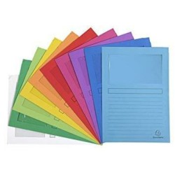 Set de Subcarpetas Exacompta FOREVER A4 50 Piezas (8 Unidades)