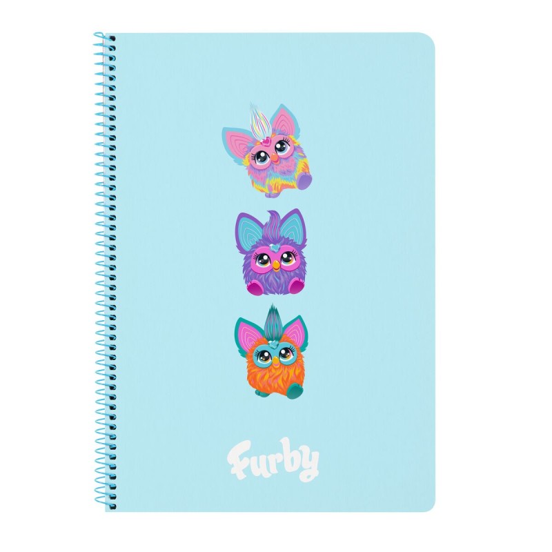Libreta Furby Azul cielo A4 80 Hojas
