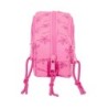 Portatodo Triple Lilo & Stitch Chill Rosa Menta 22 x 8,5 x 6 cm