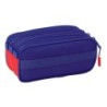 Portatodo Triple Atlético Madrid Azul Blanco Rojo 21,5 x 10 x 8 cm