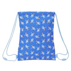 Bolsa Mochila con Cuerdas Bluey Let's play Azul 26 x 34 x 1 cm