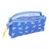 Portatodo Triple Bluey Let's play Azul 22 x 12 x 3 cm