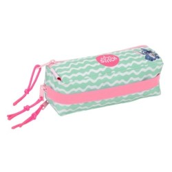 Portatodo Triple Lilo & Stitch Ice cream Rosa 22 x 8,5 x 6 cm