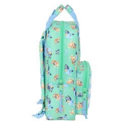 Mochila Escolar Bluey Sisters Verde 20 x 28 x 8 cm