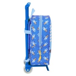 Mochila Escolar Bluey Let's play Azul 22 x 27 x 10 cm