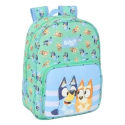 Mochila Escolar Bluey Sisters Verde 26 x 34 x 11 cm