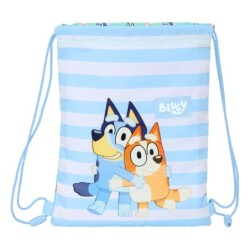 Bolsa Mochila con Cuerdas Bluey Sisters Verde 26 x 34 x 1 cm