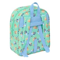 Mochila Escolar Bluey Sisters Verde 22 x 27 x 10 cm