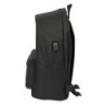 Mochila Escolar Atlético Madrid Negro 31 x 44 x 18 cm