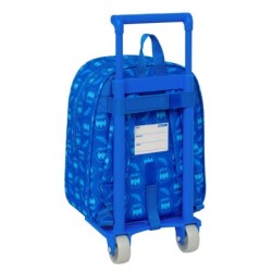 Mochila Escolar Batman Azul 22 x 27 x 10 cm