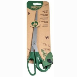 Tijeras Faibo Verde Acero Inoxidable Plástico 25 cm (10 Unidades)