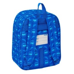Mochila Escolar Batman Azul 22 x 27 x 10 cm