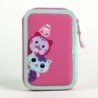 Estuche Escolar con Accesorios Gabby's Dollhouse Rosa 41 x 58 x 3 cm