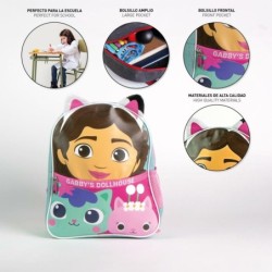 Mochila Escolar Gabby's Dollhouse Lila 25 X 30 X 5 CM