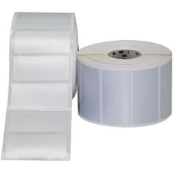 Etiquetas para Impresora Zebra 3006628 Plateado Metalizado (12 Unidades)