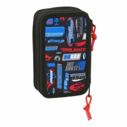 Portatodo Hot Wheels Multicolor 12,5 x 19,5 x 5,5 cm 37 Piezas