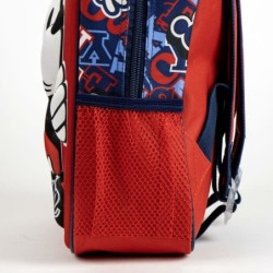 Mochila Escolar Mickey Mouse Rojo 25 x 31 x 10 cm