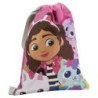 Bolsa Mochila con Cuerdas Gabby's Dollhouse Rosa 27 x 33 x 1 cm