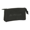 Portatodo Kappa Negro Negro 22 x 12 x 3 cm