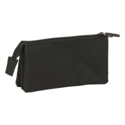 Portatodo Kappa Negro Negro 22 x 12 x 3 cm