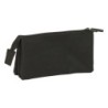 Portatodo Kappa Negro Negro 22 x 12 x 3 cm