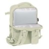 Mochila Escolar Safta Beige Beige