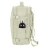 Mochila Escolar Safta Beige Beige