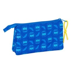 Portatodo Batman Azul 22 x 12 x 3 cm