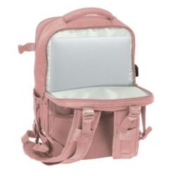 Mochila Escolar Safta Rosa Rosa