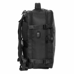 Mochila Escolar Safta Negro Negro