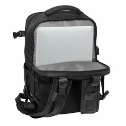 Mochila Escolar Safta Negro Negro