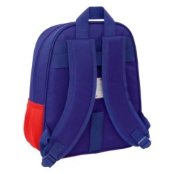 Mochila Escolar Atlético Madrid Azul Blanco Rojo 27 x 33 x 10 cm