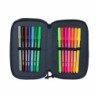 Portatodo Safta New edition Azul marino 12,5 x 19,5 x 5,5 cm 37 Piezas