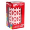 Pegatinas Apli Gomets Rojo Triangular (36 Unidades)