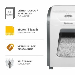 Trituradora de Papel Fellowes 19 L