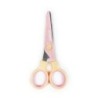 Tijeras Alpino Multicolor Blanco/Naranja Acero Inoxidable 130 mm