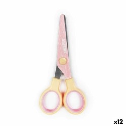 Tijeras Alpino Multicolor Blanco/Naranja Acero Inoxidable 130 mm