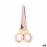 Tijeras Alpino Multicolor Blanco/Naranja Acero Inoxidable 130 mm