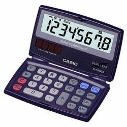 Calculadora Casio Azul De bolsillo