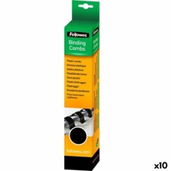 Espirales para Encuadernar Fellowes 5330702 Negro 8 mm A4 PVC Plástico (25 Unidades)