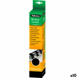 Espirales para Encuadernar Fellowes 5330702 Negro 8 mm A4 PVC Plástico (25 Unidades)