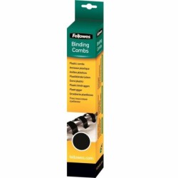 Espirales para Encuadernar Fellowes 5330702 Negro 8 mm A4 PVC Plástico (25 Unidades)