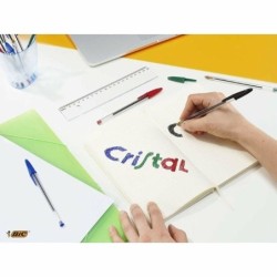 Set de Bolígrafos Bic Cristal Original 516345 Negro
