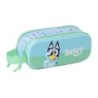 Portatodo Doble Bluey Azul 21 x 8 x 6 cm